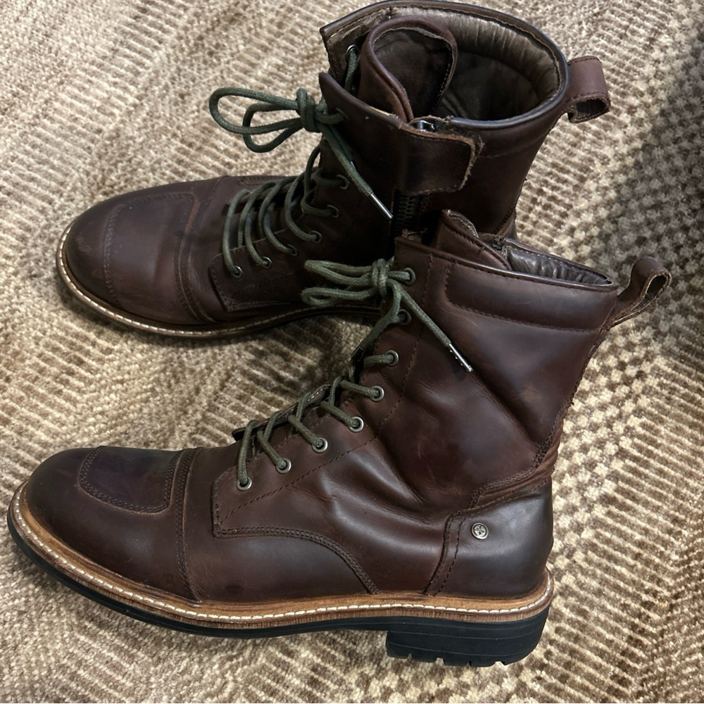 Xpd X-Nashville Brown Motorcycle Riding Boots Men’s Size 10 US/EU 43